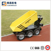 600kg Load Hydraulic Transmission 6wheel Driven Garden Dumper